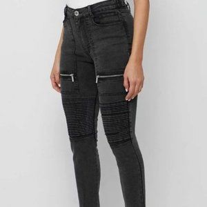 Maniere De Voir - Ribbed Skinny Jeans